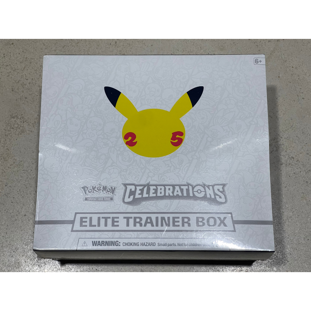 [現貨] 寶可夢 PTCG 25週年 禮盒 國際版 英文 精英訓練師 Pokemon ETB