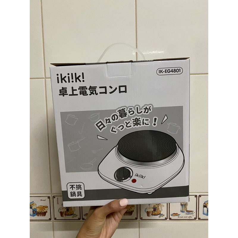 【伊崎 ikiiki】IK-EG4801 不挑鍋鑄鐵黑晶電子爐 溫控開關