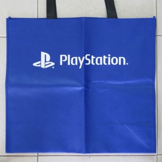 PlayStation 藍色 特大手提袋 全新品