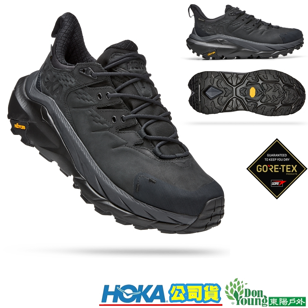【HOKA】HO1123190BBLC 男 Kaha 2 LOW GORE-TEX 短筒健行登山鞋 黑