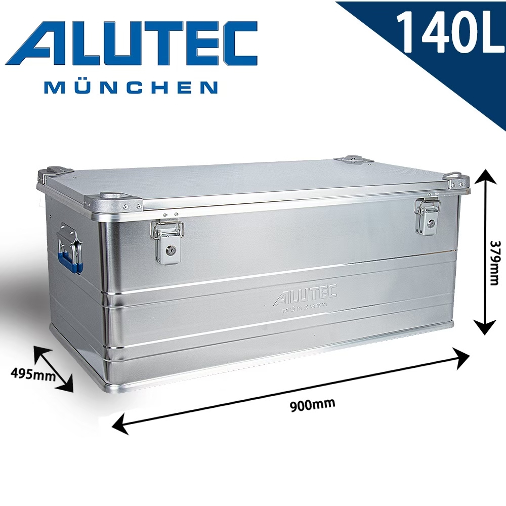 【CampingBar】德國ALUTEC 輕量化鋁箱 Industry 140L