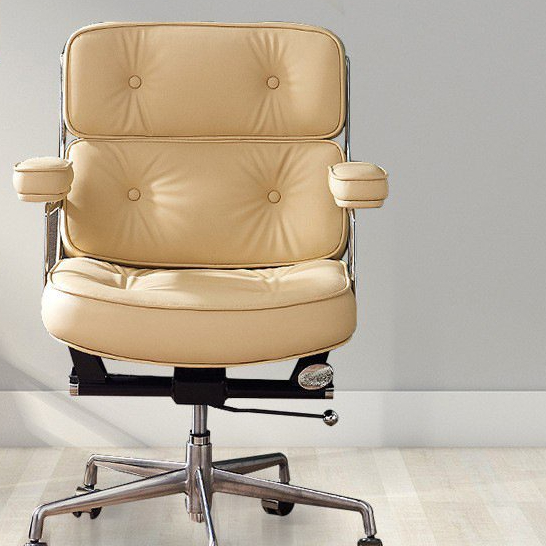 【北歐輕奢 免稅】阿勒夫耶椅人體工學椅辦公轉椅子皮質電腦椅現代簡約老闆椅羅賓椅 Y2YV