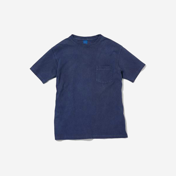 GOOD ON - CREW NECK POCKET T-SHIRT / NAVY