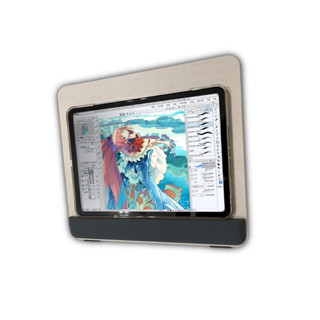 在臺現貨 電繪支架 安卓平板 iPad surface pro 電繪板支架 散熱架 繪圖 平板支架 床上桌 繪畫支架