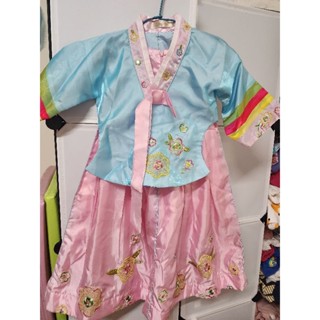 生女真幸福 ～ 女寶 二手 韓服 禮服 新年 過年 戰服 萬聖節 安娜 貝兒 畢業服裝