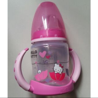 "Hello kitty NUK 嬰幼兒 寶寶 手持 水壺 水杯 學習杯 凱蒂貓