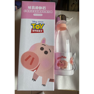 玩具總動員 火腿豬造型粉嫩隨身果汁機 TO-CD2220 USB充電