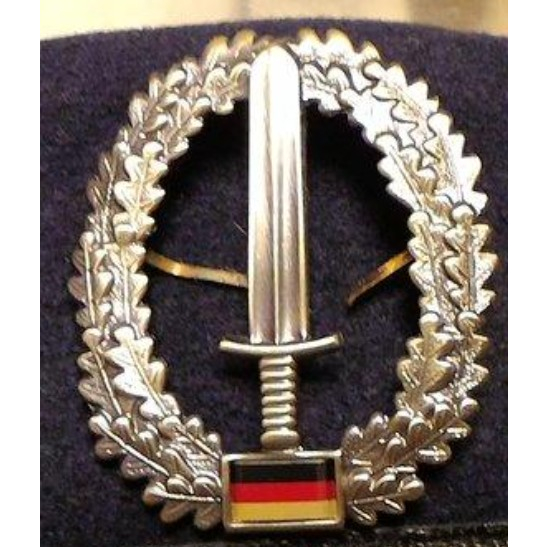 德軍公發 KSK戰鬥蛙人貝雷帽徽