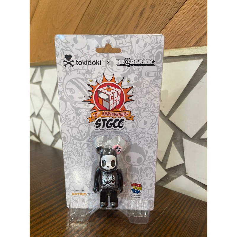 新加坡限定 Tokidoki x Be@rbrick 死神100%