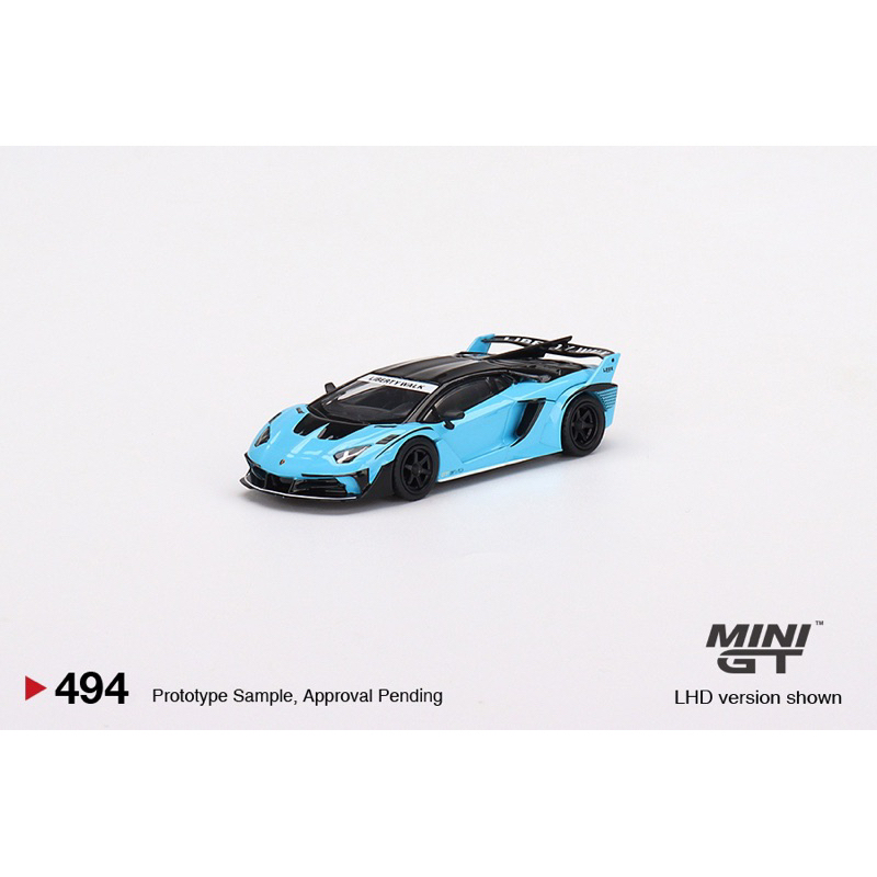 MINI GT #494 EVO Lamborghini Aventador GT