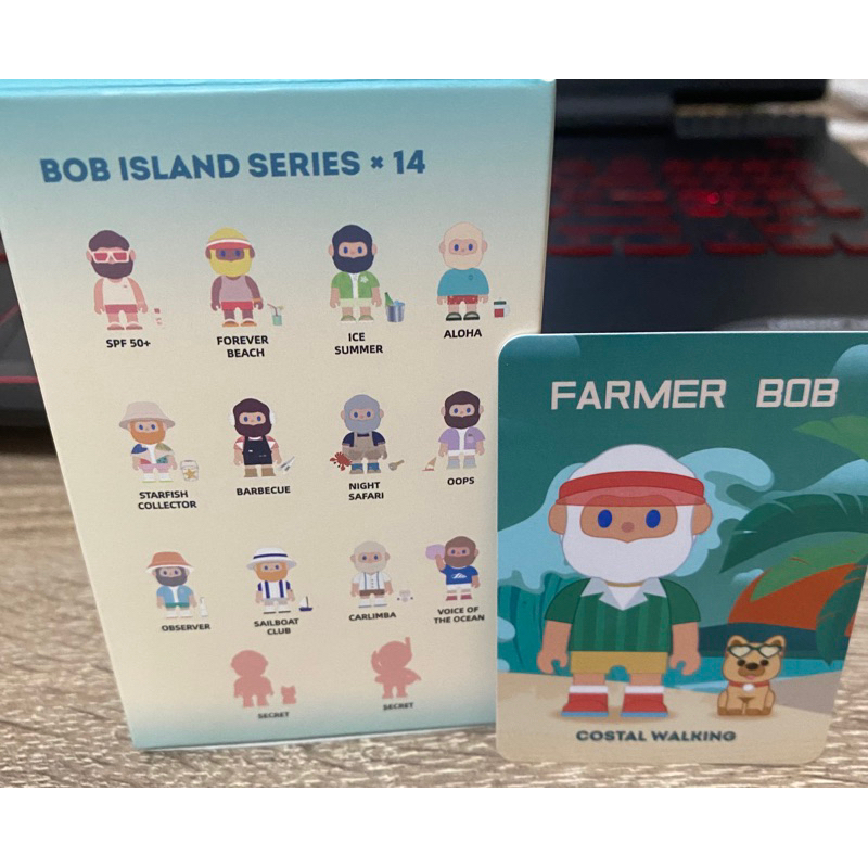 全新現貨 FARMER BOB海島系列 BOB五代 尋找獨角獸 海島系列 小隱藏 海濱漫步