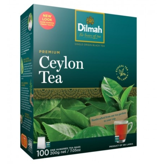Dilmah 帝瑪 【單次12盒】 錫蘭紅茶 帝瑪錫蘭紅茶 2g*100入 2026/06月