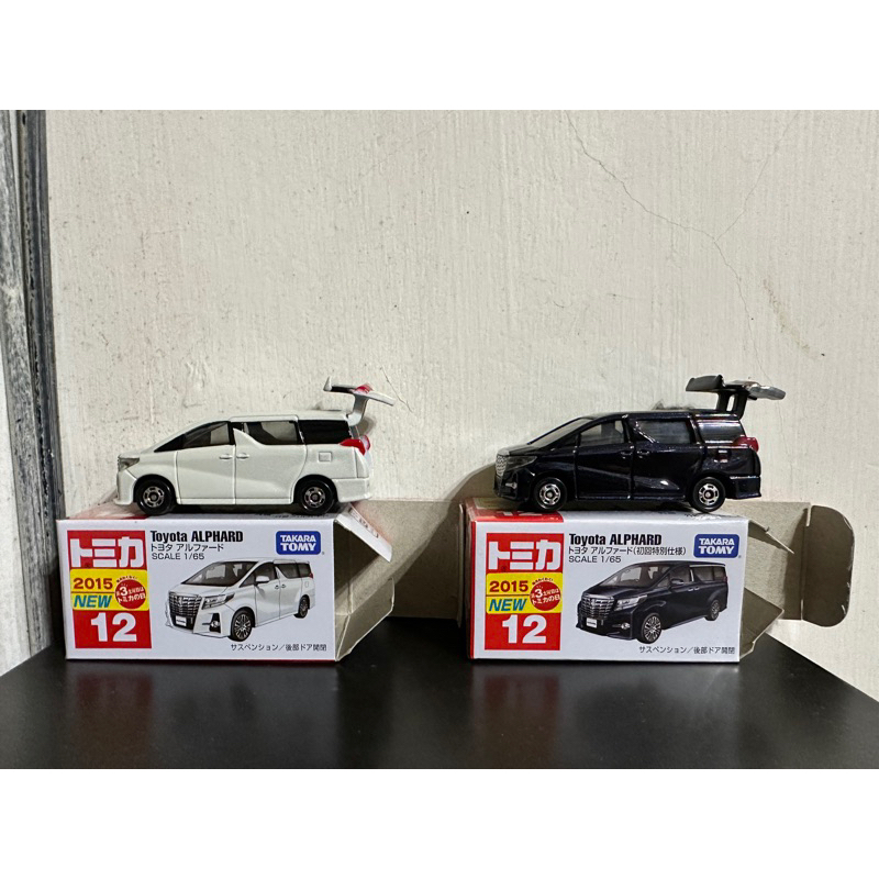 僅開盒一次 TOMICA 多美小汽車 模型車 12 Toyota 豐田 Alphard 休旅車 TAKARA 阿法休旅車