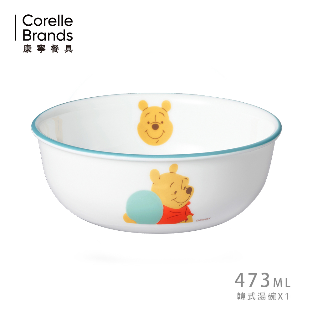 【康寧餐廚】小熊維尼繽紛氣球 韓式湯碗 473ml