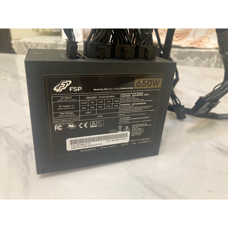 FSP全漢 SFX 650W故障電源零件