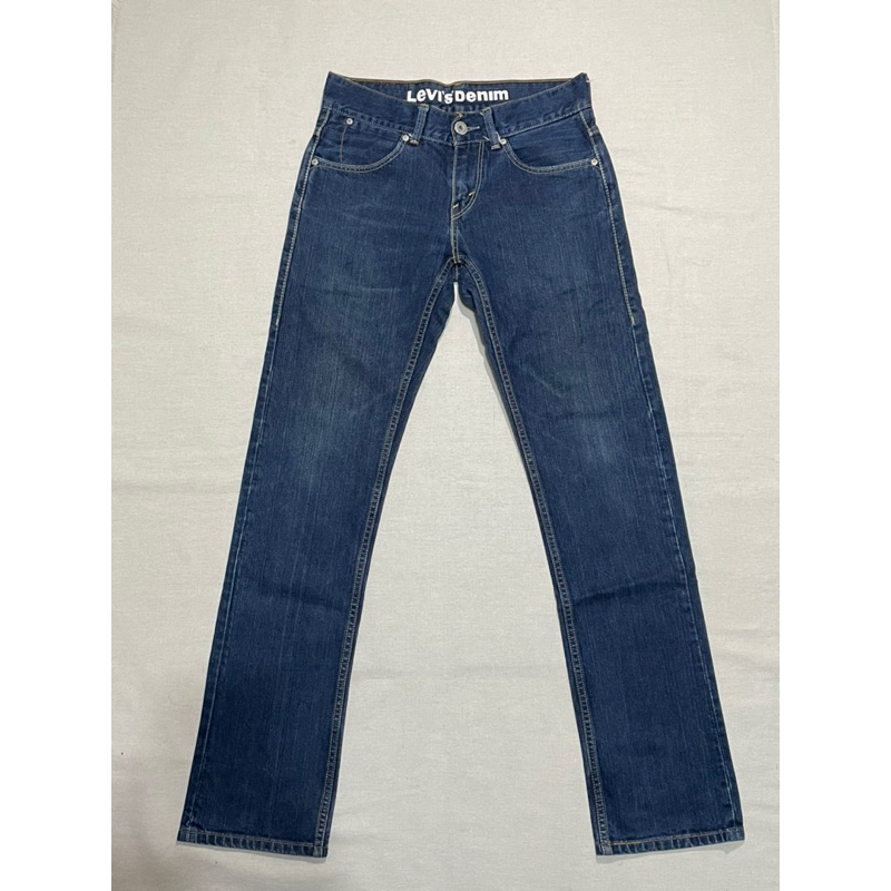 Levi’s levis 522 W30 L34 二手藍直筒牛仔褲