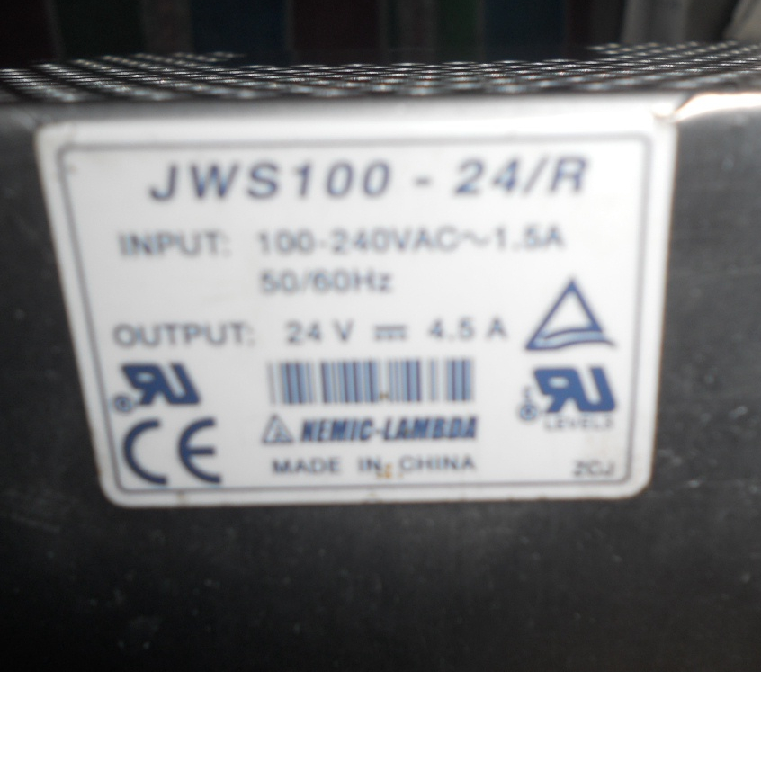 NEMIC-LAMBDA 電源供應器JWS100-24/R JWS100-3/RA-- 3.3V---20A (D1)
