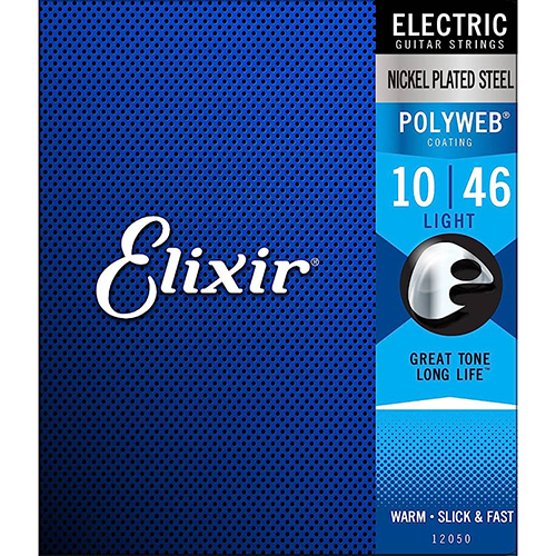 Elixir 電吉他弦 12050 POLYWEB 鍍鎳鋼 10 46 專利覆膜製造 隔絕潮溼 強化剛性【他,在旅行】