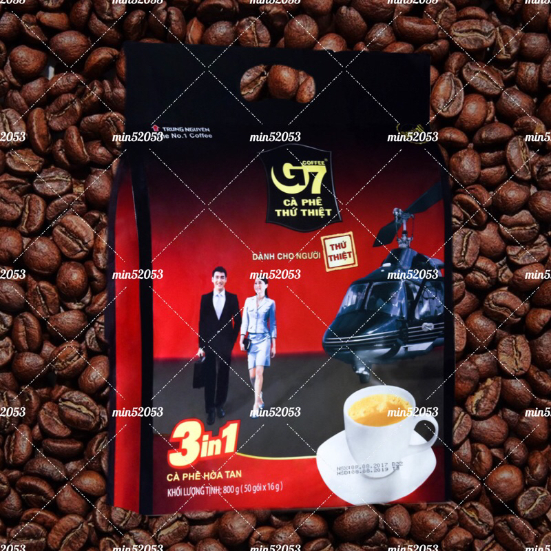 G7 coffe 3 in 1-越南 經典咖啡 3in1 50入