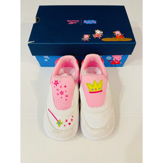 二手 PEPPA PIG 佩佩豬 X CLUB C SLIP-ON IV 經典童鞋