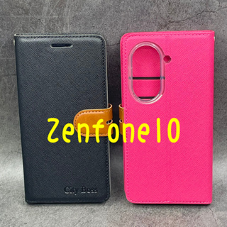 City Boss ASUS Zenfone 10 Zenfone10手機保護套 側掀皮套 斜立支架保護殼 手機殼