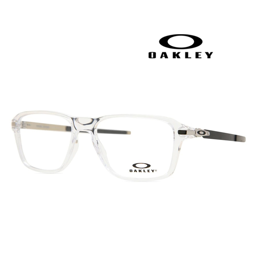 Oakley 奧克利 WHEEL HOUSE 時尚光學鏡框 OX8166 02 透明框面薄鋼鏡臂 公司貨