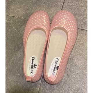 【Charming】日本製 時尚造型防水雨鞋/娃娃鞋S號