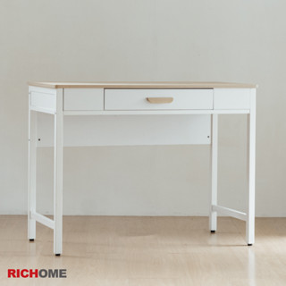 RICHOME 福利品 DE-308 艾莉絲E1板單抽桌 工作桌 辦公桌 電腦桌 主管桌 職員桌 書桌 會議桌