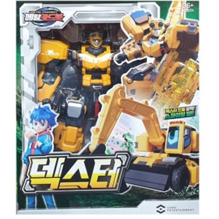 可超取🇰🇷韓國境內版 metal cardbot 炫卡鬥士 第一季 挖土機 變形 機器人 森林守護者 模型