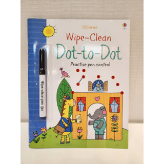 (usborneuk)英文寫寫童書 可重複擦寫 Wipe-Clean Dot-to-Dot