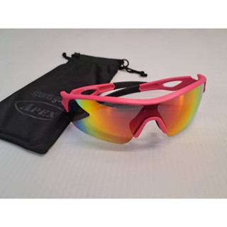 威盛重車部品 <賣場限定優惠> 加送眼鏡盒 APEX 偏光太陽眼鏡 運動型 抗UV 過濾紫外線及強光 防眩光 臺灣製 粉