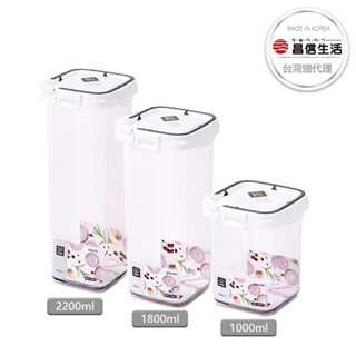 【韓國昌信生活】SKYLOCK密扣天窗式保鮮盒1000m/1800ml/2200ml