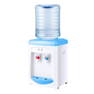 【台灣現貨 可自取】迷你飲水機 臺式小型 家用飲水器 溫熱型 熱水機【送桶可加熱】
