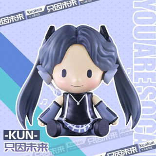 清倉【初音】PVC 優質版 模型 玩具 只因未來 盒裝 禮物 8cm