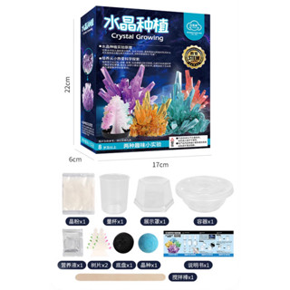 RUBY 水晶種植 魔法樹種植 魔法水晶樹 動物水晶種植 科學實驗 物理化學 生活科技 科學玩具 益智 教育 DIY