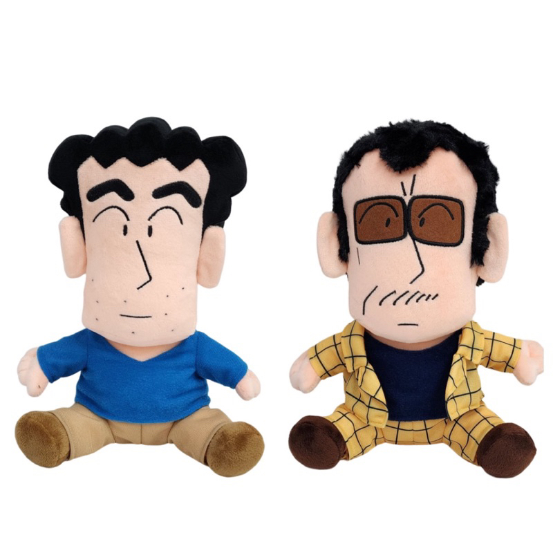 日本 蠟筆小新 爸爸 野原廣志 野原股長 廣志爸爸 絨毛娃娃 10英吋