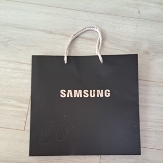 全新三星紙袋三星旗艦店手提紙袋SAMSUNG手機紙袋提袋厚紙袋