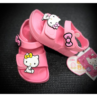 童。Hello Kitty 一體成型輕量防水涼鞋