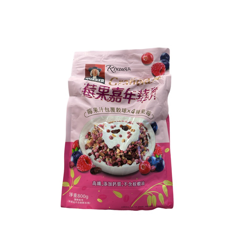 好市多商品-桂格 莓果嘉年華麥片 800公克