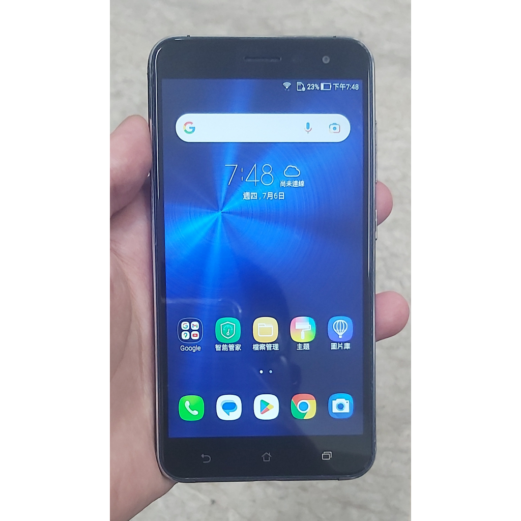 中古良品 二手 華碩 ASUS Zenfone 3 4G LTE ZE552KL Z012DA 黑色 64G大容量