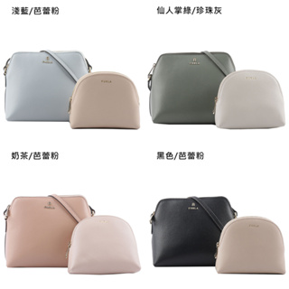 FURLA Camelia 雙色附小袋迷你斜背包(任選) WE00454 ARE000