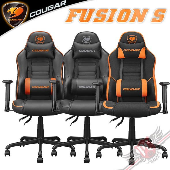 美洲獅 COUGAR FUSION S 電競椅 透氣織布/皮革 PC PARTY