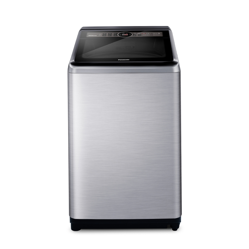 【優惠免運】NA-V170MTS-S(不鏽鋼) Panasonic國際牌 17公斤 雙科技變頻直立式洗衣機 原廠保固