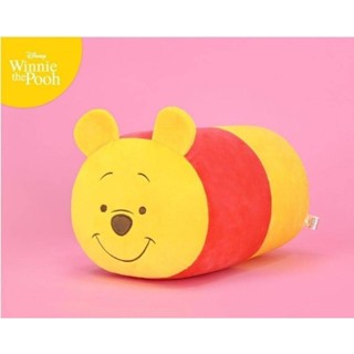 12"&18"維尼長圓筒枕 可愛 Q萌 紓壓 winnie 卡通造型抱枕 靠墊 長抱枕 圓筒抱枕 玩偶抱枕 生日 禮物