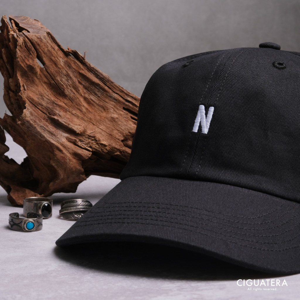 Ⓒ Norse Projects - Black Sports Cap｜美國製｜棒球帽