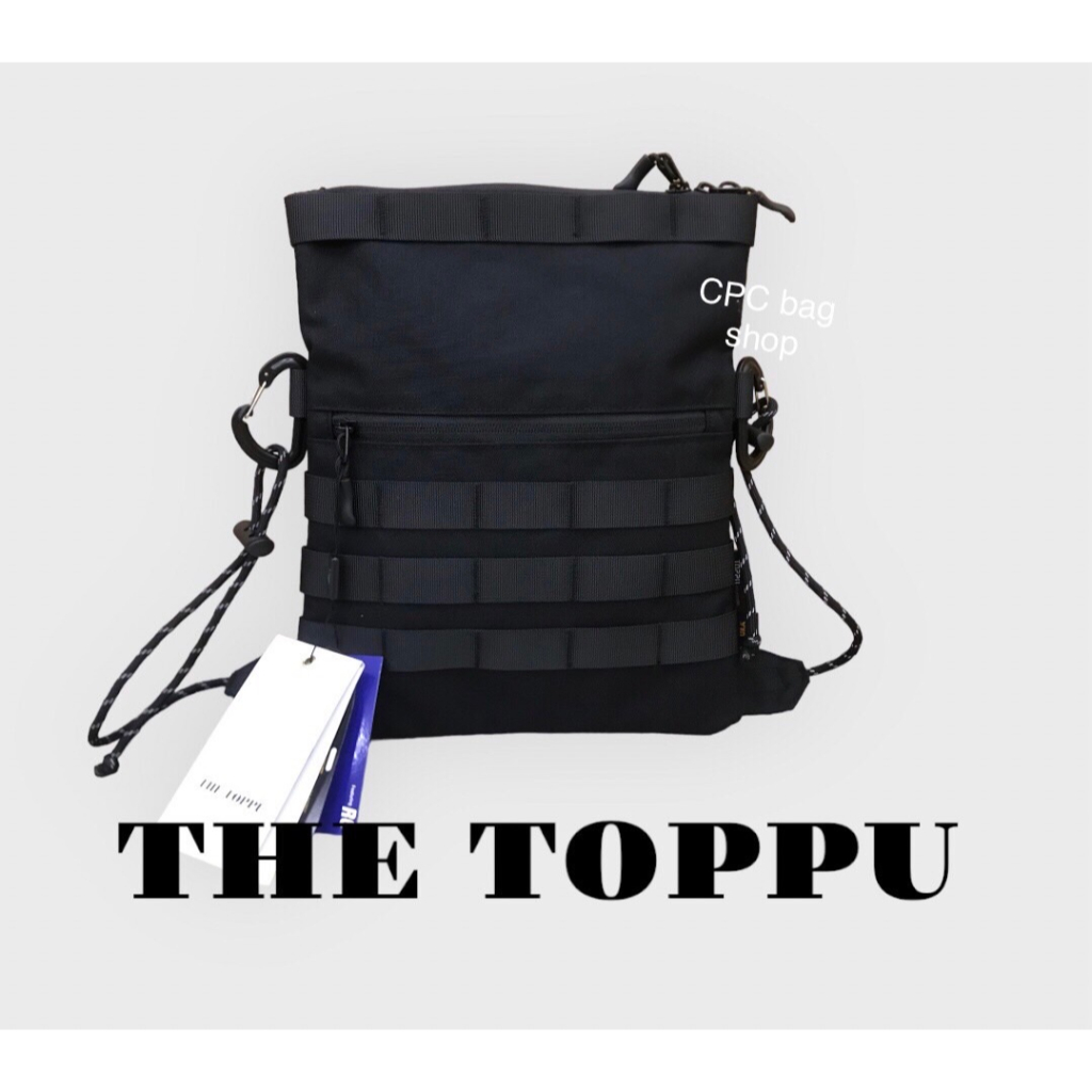 韓國品牌 THE TOPPU 潮流無印 中型側背扁包 防水 尼龍側背包（現貨-快速出貨）斜背包 男生包包 男用包