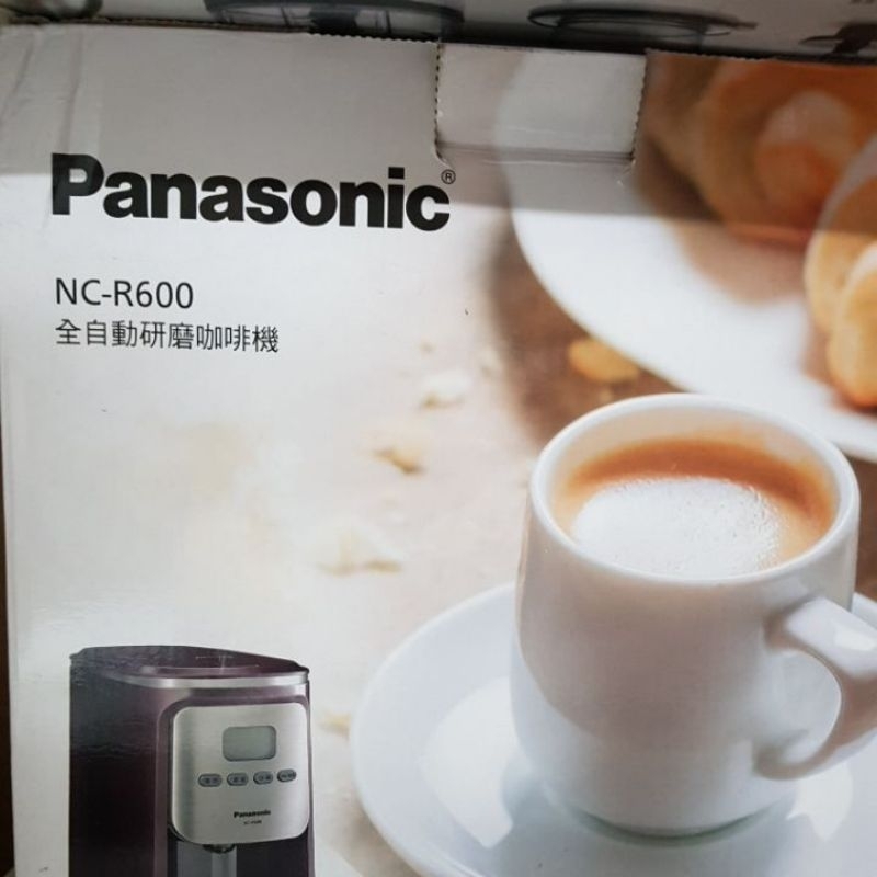 可自取分期(含運)全新品 公司貨  Panasonic國際牌 4人份磨豆咖啡機 NC-R600棕色 免運費