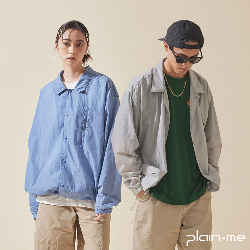 【plain-me】抗UV襯衫式外套 CRV1132-232 &lt;男女款 襯衫 外套 長袖&gt;