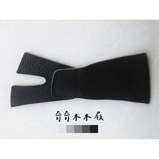 【奇奇木】MIT手工釘製 ♥ 可調式 魔鬼氈真皮鞋面(黑色)