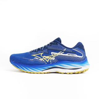 Mizuno Rider 男鞋 慢跑鞋 阿姆斯特丹 馬拉松紀念款 路跑 運動 一般型 緩震 藍色J1GC236201